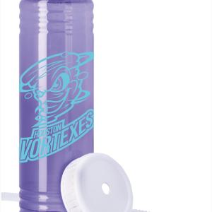 Garyline® Slim Fit Water Bottle With Straw Lid - 24 oz. 2 Garyline® Slim Fit Water Bottle With Straw Lid - 24 oz. 2