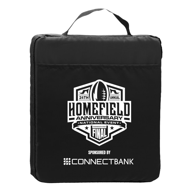 Garyline® 13.5" Fabric Stadium Cushion with Pocket 2 Garyline® 13.5" Fabric Stadium Cushion with Pocket 2