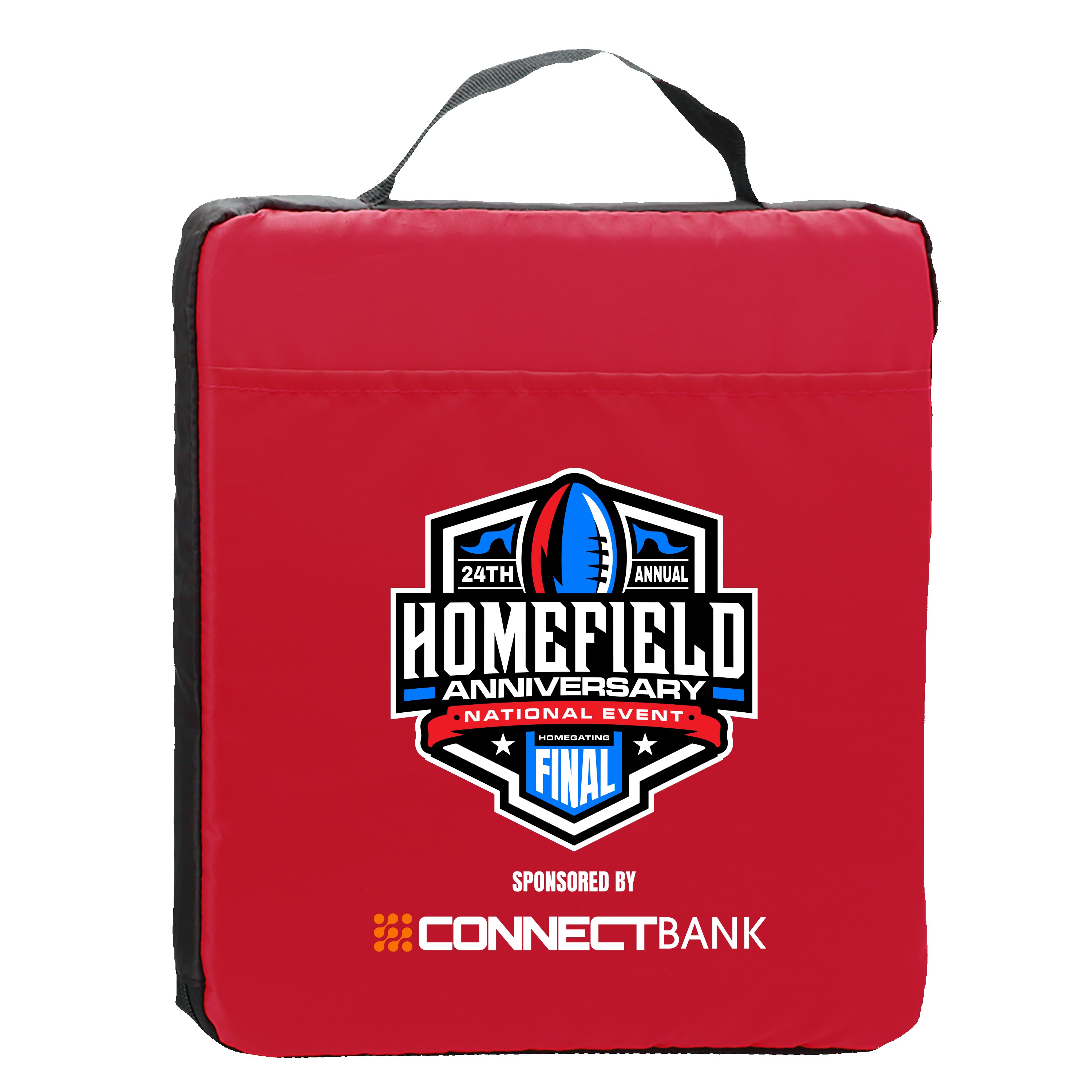 Garyline® 13.5" Fabric Stadium Cushion with Pocket 2
