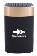 SCX Innovative Design™ Clever 5W Speaker - 32482 gold front image SCX Innovative Design™ Clever 5W Speaker - 32482 gold front image