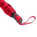 Shed Rain™ Windjammer® 42" Auto-Open Compact Umbrella - 2230A red closed image Shed Rain™ Windjammer® 42" Auto-Open Compact Umbrella - 2230A red closed image