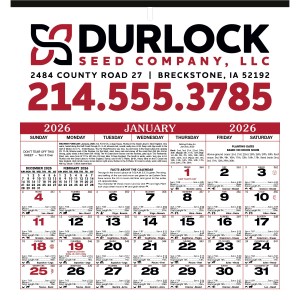 Skinner & Kennedy® Almanac Calendar 2 Skinner & Kennedy® Almanac Calendar 2