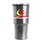 Garyline® Carova Stainless Steel Tumbler - 18 oz. - ST10_silver_tumbler_clear_lid_full.png Garyline® Carova Stainless Steel Tumbler - 18 oz. - ST10_silver_tumbler_clear_lid_full.png