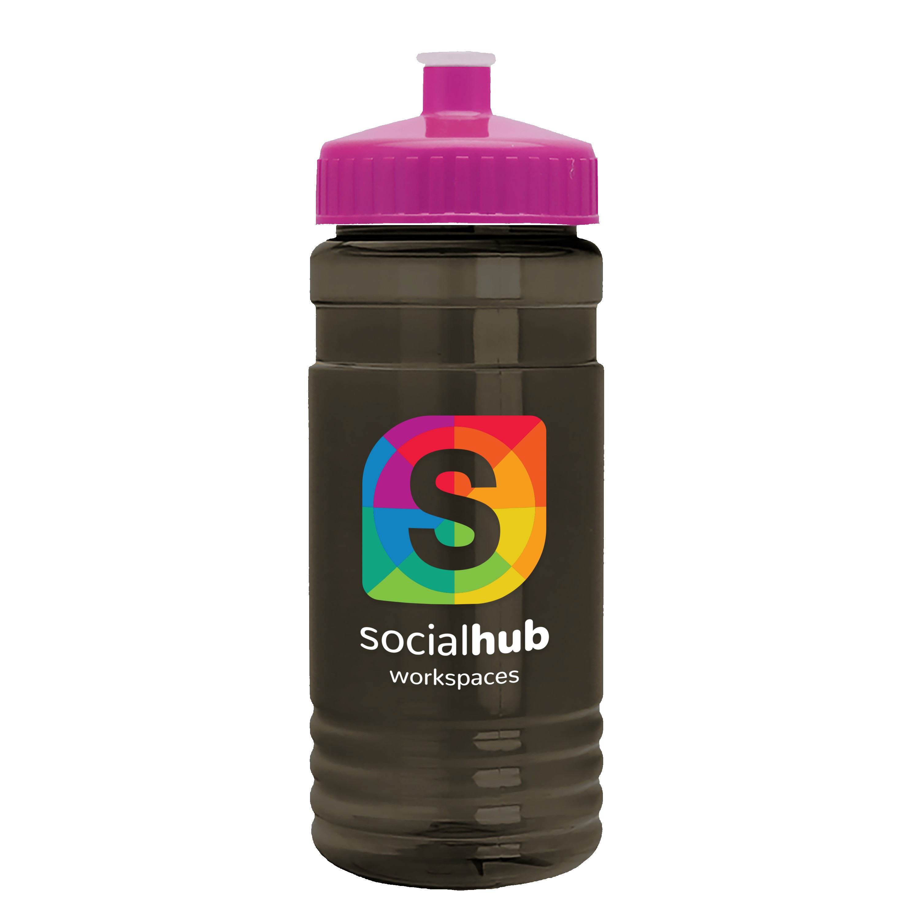 Garyline® Groove Tritan® Bottle with Push-Pull Lid - 20 oz. 2