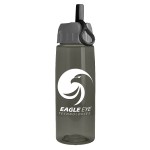 Garyline® Flair Tritan® Bottle with Ring-Straw Lid - 26 oz. - TXB63A_smoke_bottle_graywithblack_lid_1c.png Garyline® Flair Tritan® Bottle with Ring-Straw Lid - 26 oz. - TXB63A_smoke_bottle_graywithblack_lid_1c.png