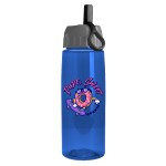 Garyline® Flair Tritan® Bottle with Ring-Straw Lid - 26 oz. - TXB63A_translucentblue_bottle_graywithblack_lid_full.png Garyline® Flair Tritan® Bottle with Ring-Straw Lid - 26 oz. - TXB63A_translucentblue_bottle_graywithblack_lid_full.png