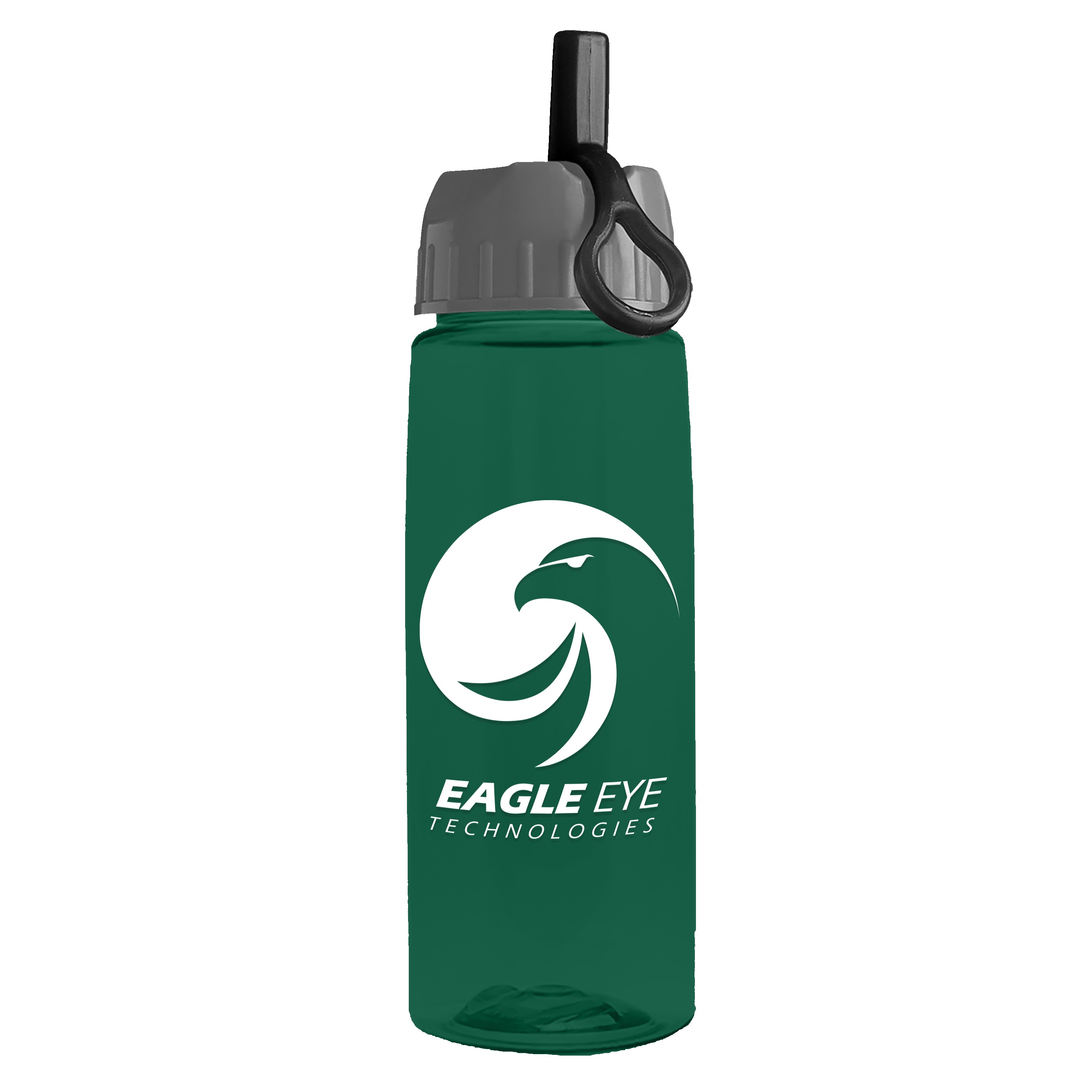 Garyline® Flair Tritan® Bottle with Ring-Straw Lid - 26 oz. 2
