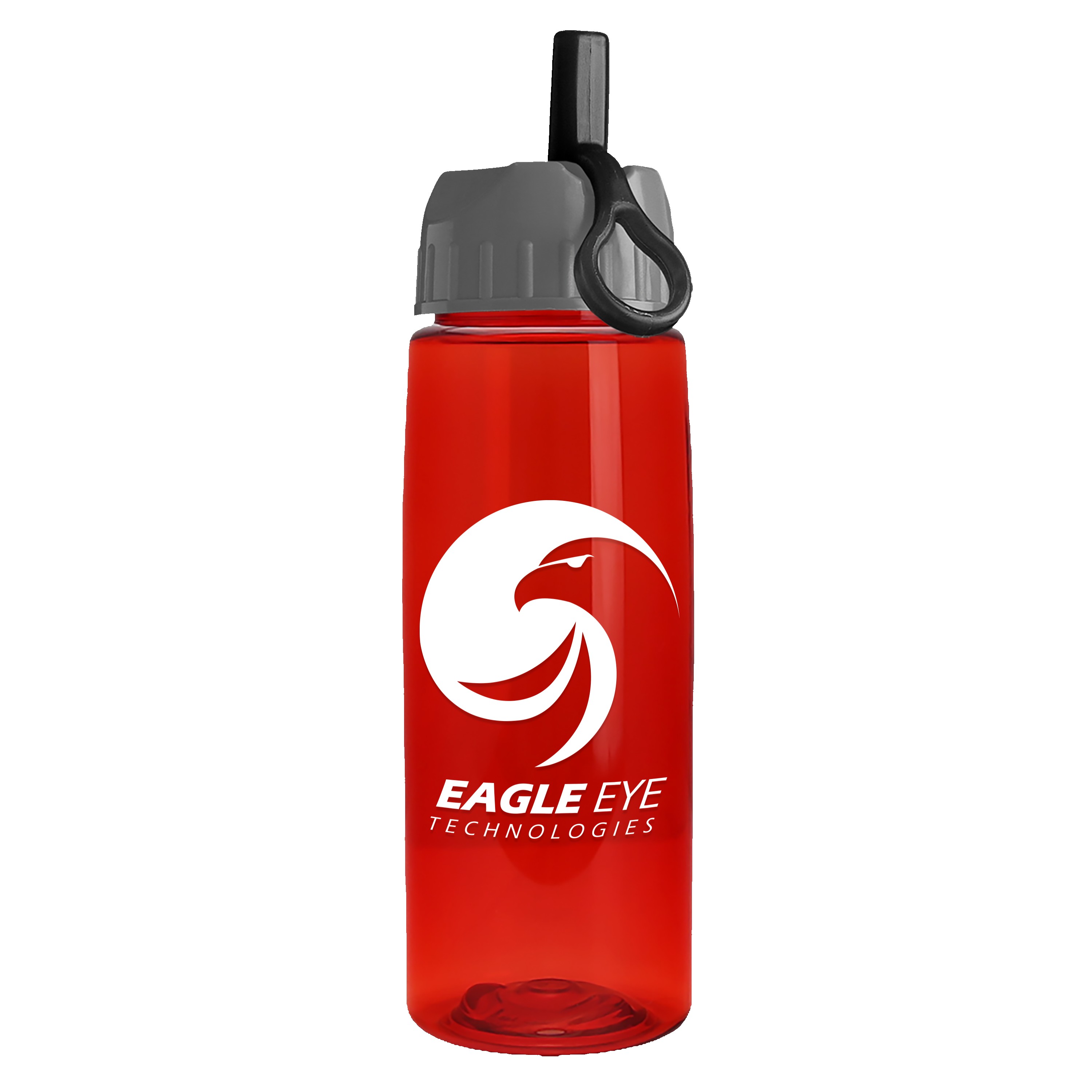 Garyline® Flair Tritan® Bottle with Ring-Straw Lid - 26 oz. 2