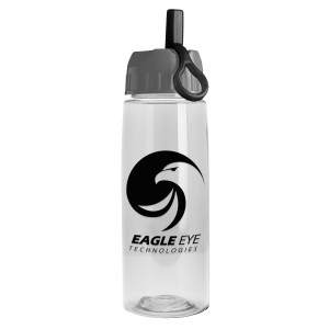 Garyline® Flair Tritan® Bottle with Ring-Straw Lid - 26 oz. 2 Garyline® Flair Tritan® Bottle with Ring-Straw Lid - 26 oz. 2
