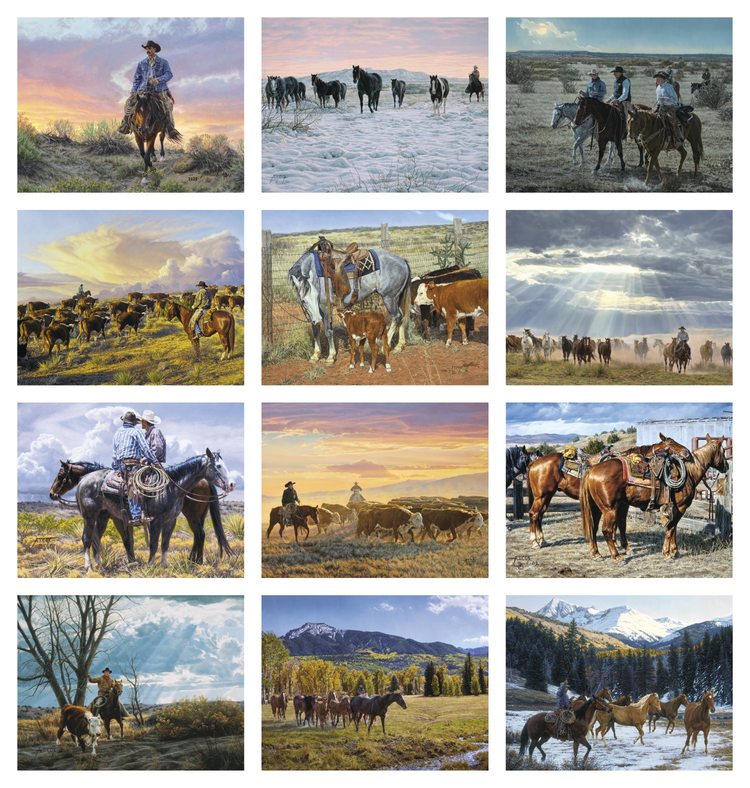 Triumph® Calendars American West by Tim Cox Calendar 2