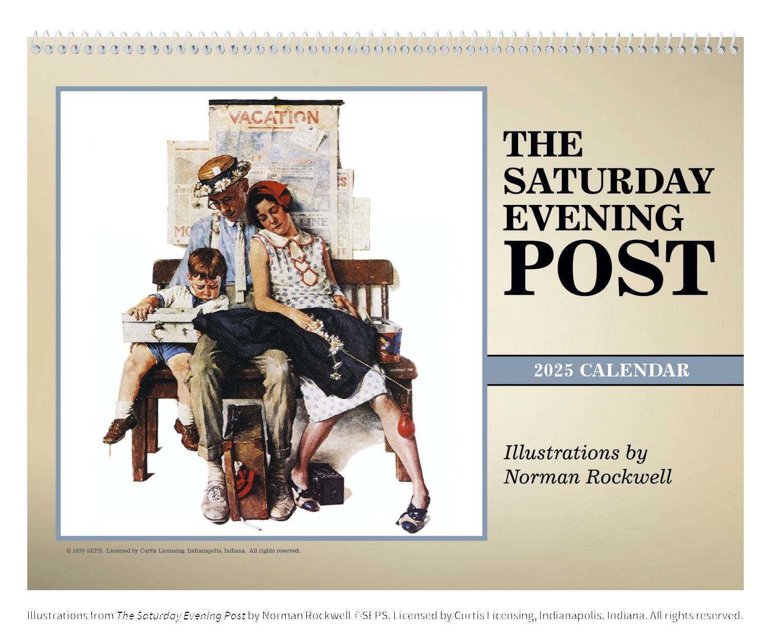 Triumph® Calendars The Saturday Evening Post Illustrations by Norman Rockwell Calendar 2