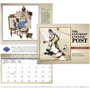 Triumph® Calendars The Saturday Evening Post Illustrations by Norman Rockwell Calendar 2 Triumph® Calendars The Saturday Evening Post Illustrations by Norman Rockwell Calendar 2