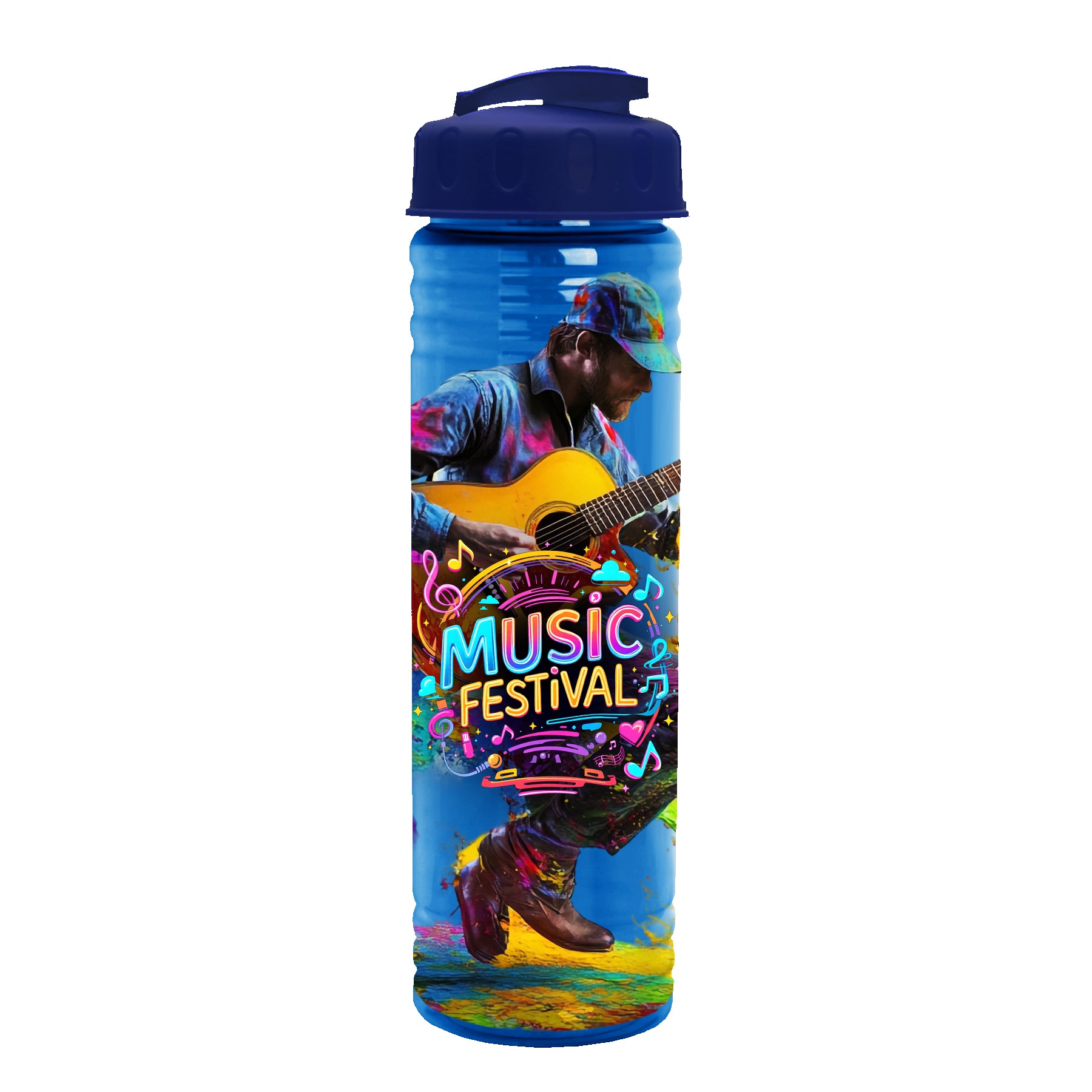 Garyline® Slim Fit Bottle with Flip-Top Lid - 24 oz. 2
