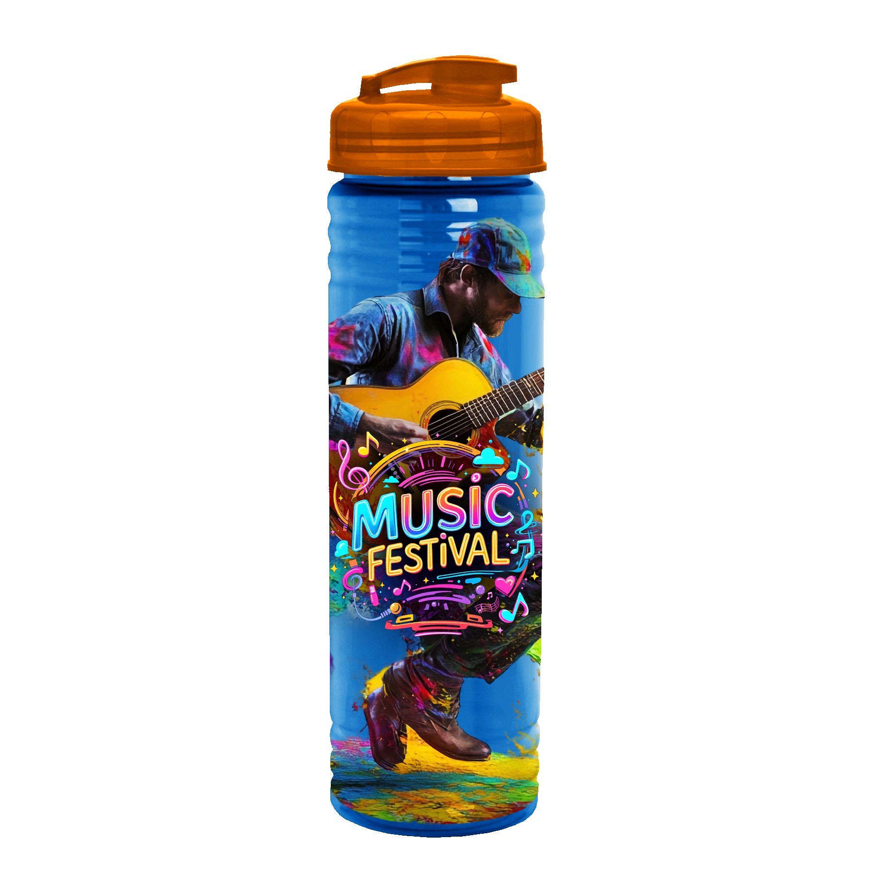 Garyline® Slim Fit Bottle with Flip-Top Lid - 24 oz. 2