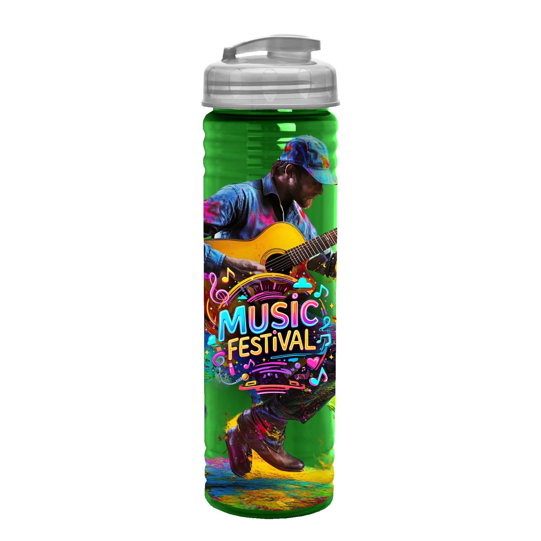 Garyline® Slim Fit Bottle with Flip-Top Lid - 24 oz. 2