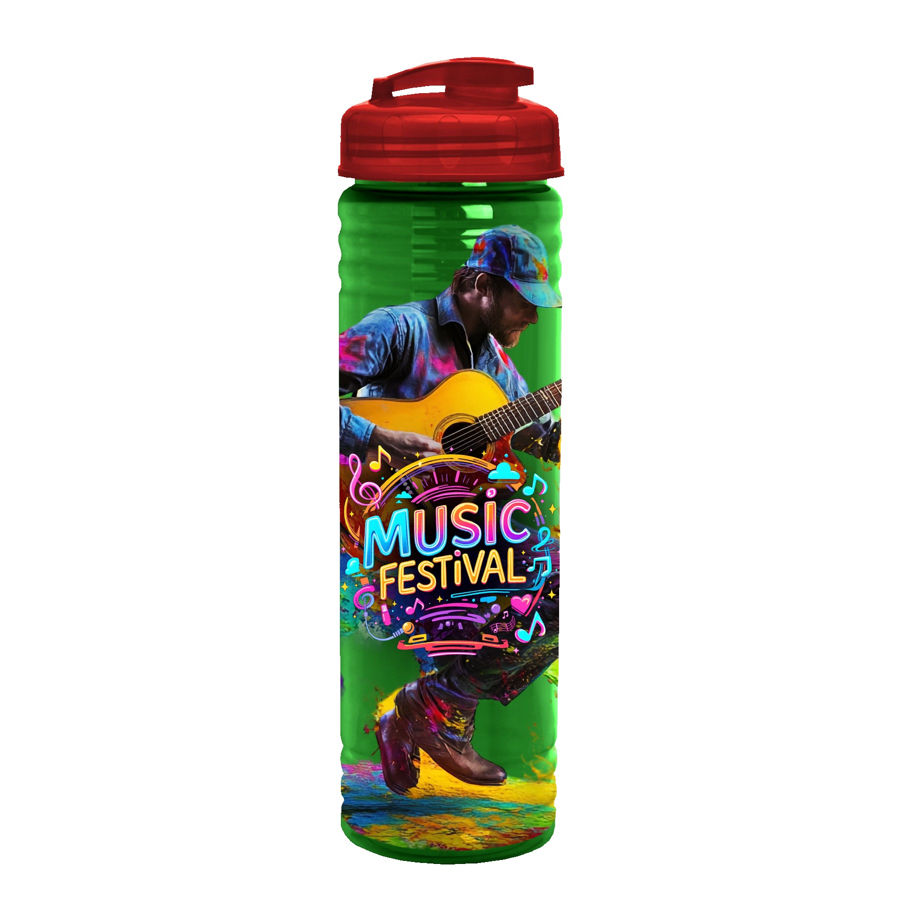 Garyline® Slim Fit Bottle with Flip-Top Lid - 24 oz. 2