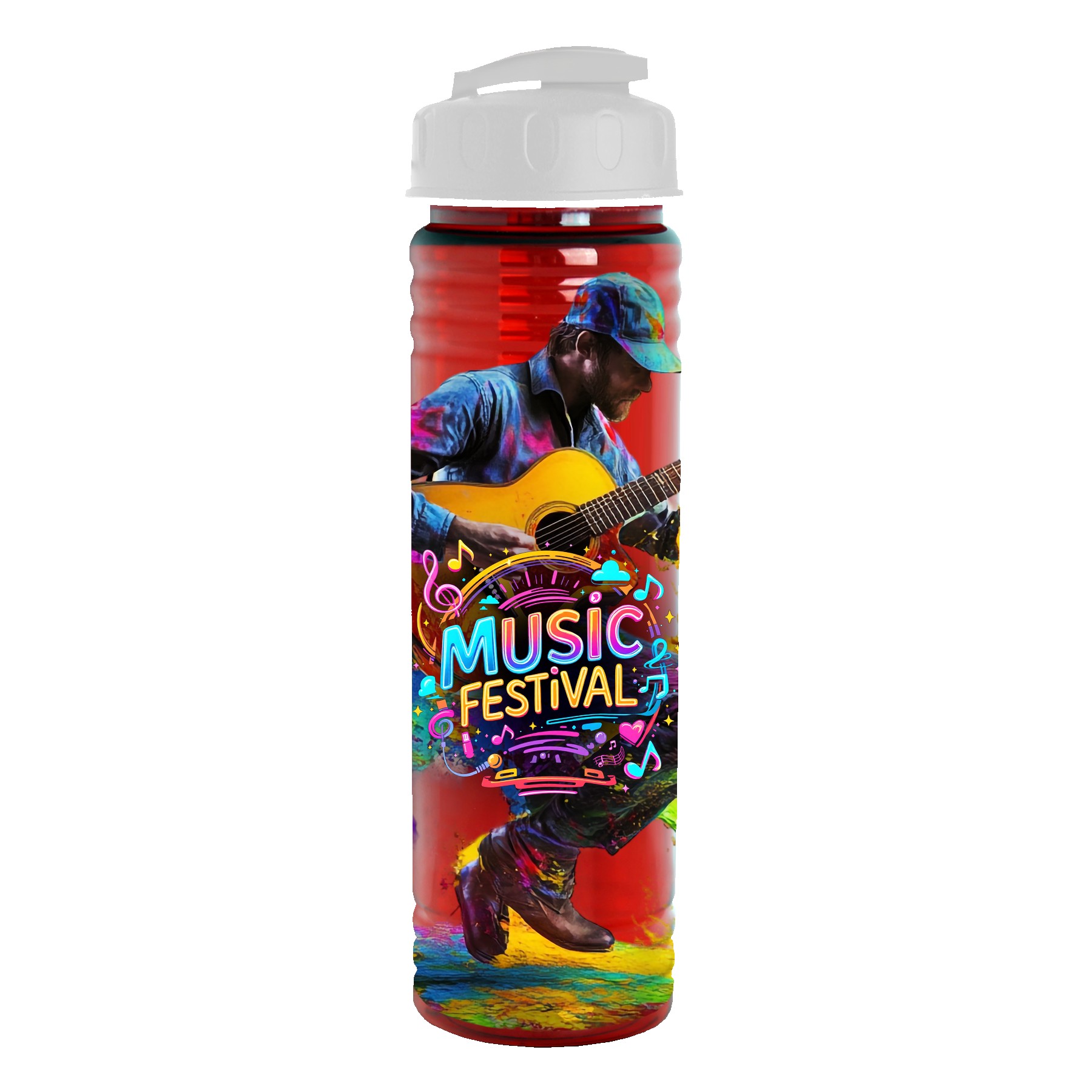 Garyline® Slim Fit Bottle with Flip-Top Lid - 24 oz. 2