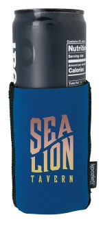 Koozie® Duo Can Cooler - 46345 royal slim can image Koozie® Duo Can Cooler - 46345 royal slim can image