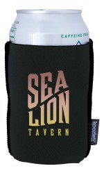 Koozie® Duo Can Cooler - 46345 black image Koozie® Duo Can Cooler - 46345 black image