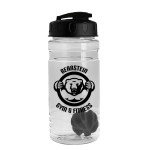 Garyline® Groove Tritan® Shaker Bottle with Flip-Top Lid and Mixing Ball - 20 oz. 2 Garyline® Groove Tritan® Shaker Bottle with Flip-Top Lid and Mixing Ball - 20 oz. 2