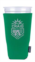 Koozie® Tall Cup Cooler - 46405 green image Koozie® Tall Cup Cooler - 46405 green image