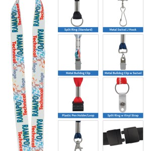Good Value™ 3/4" RPET Fine-Print Lanyard 2 Good Value™ 3/4" RPET Fine-Print Lanyard 2