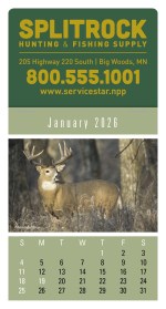 Press-N-Stick Sportsmen Calendar 2 Press-N-Stick Sportsmen Calendar 2