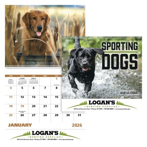 Good Value™ Sporting Dogs - Spiral Calendar 2 Good Value™ Sporting Dogs - Spiral Calendar 2