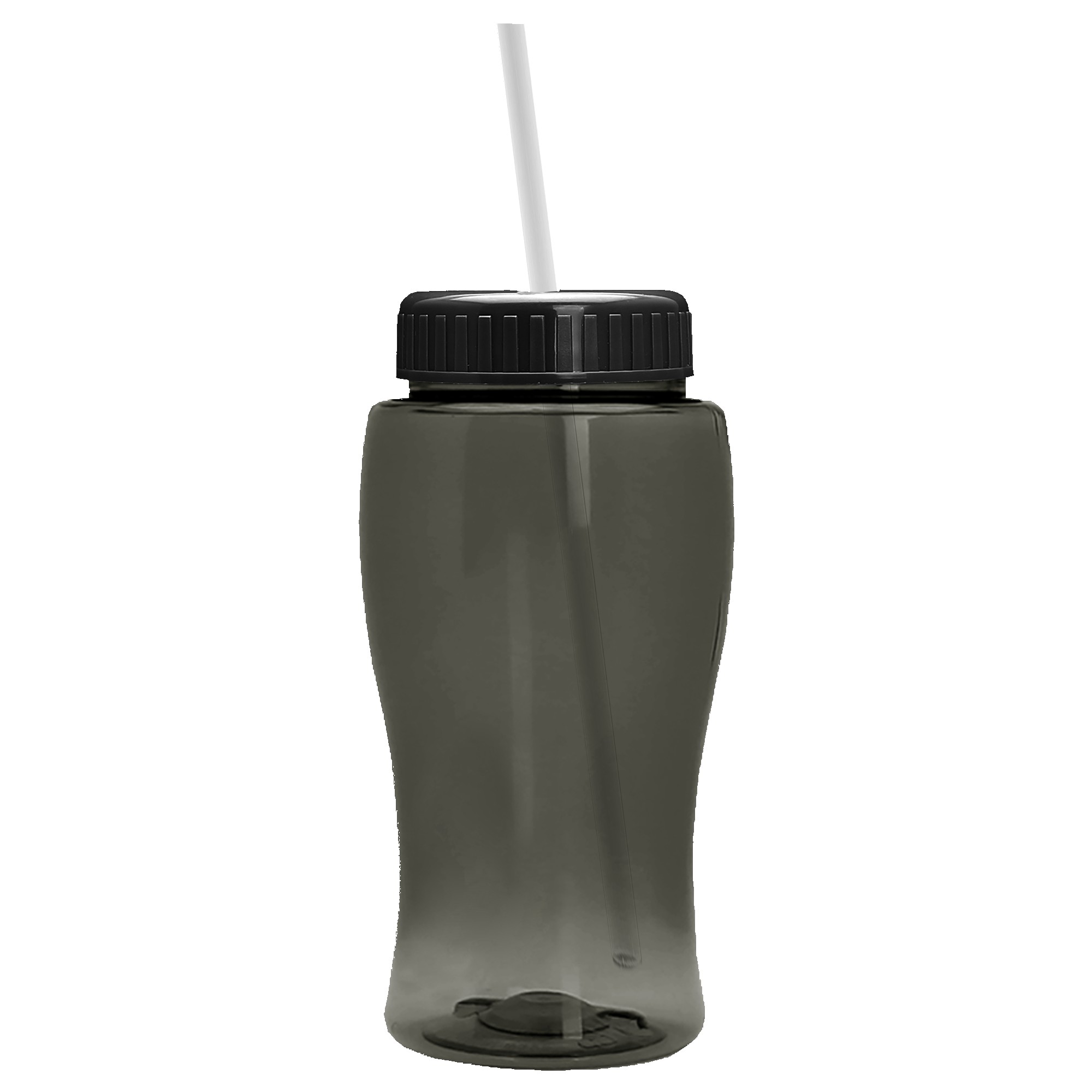 18 Oz. Pure-Poly Junior Sports Bottle w/Straw Lid 1
