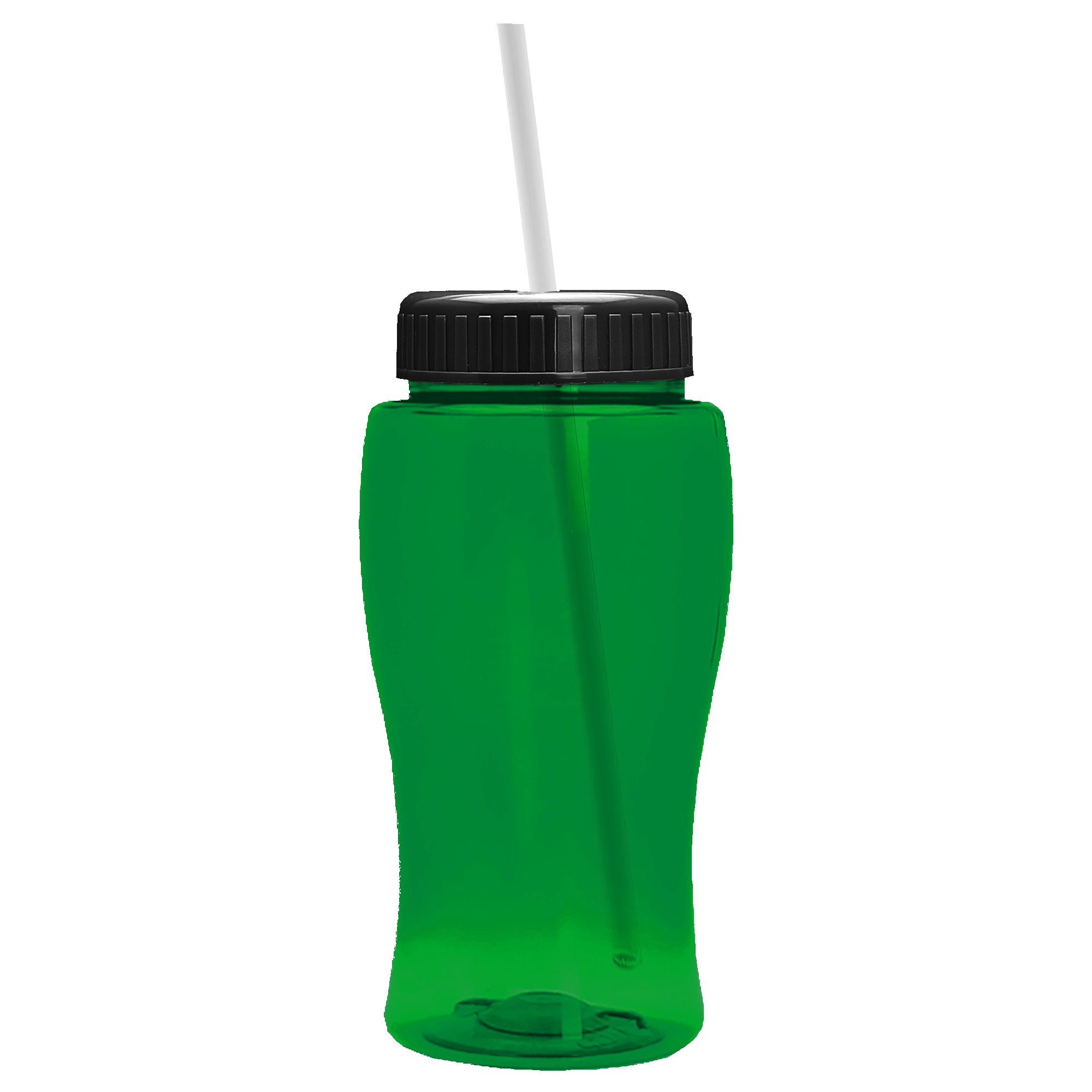 18 Oz. Pure-Poly Junior Sports Bottle w/Straw Lid 1