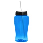 18 Oz. Pure-Poly Junior Sports Bottle w/Straw Lid 2 18 Oz. Pure-Poly Junior Sports Bottle w/Straw Lid 2