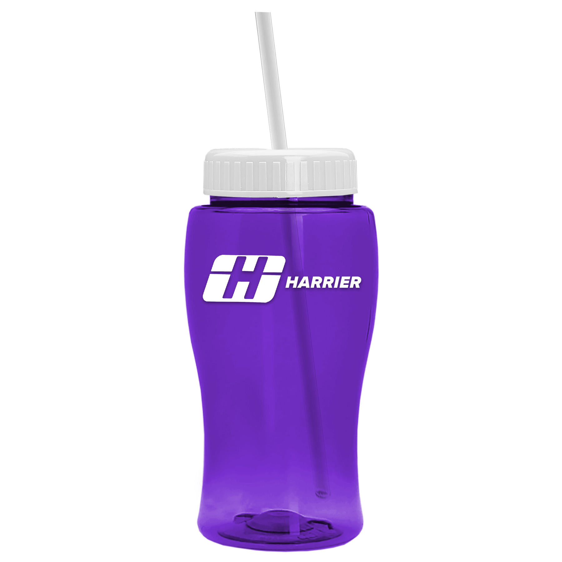 18 Oz. Pure-Poly Junior Sports Bottle w/Straw Lid 1
