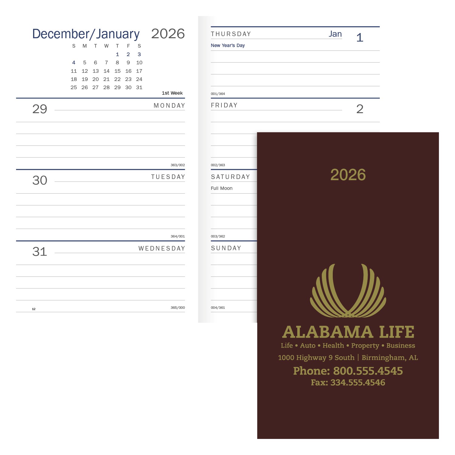 Triumph® Calendars Classic Weekly Pocket Planner 2