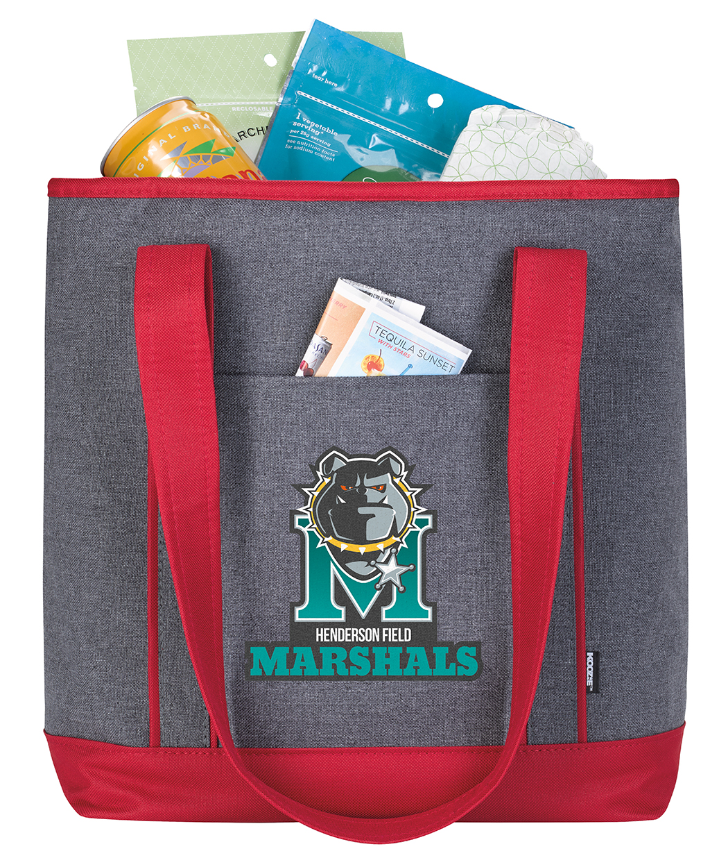 Koozie® Two-Tone Lunch-Time Cooler Tote 2