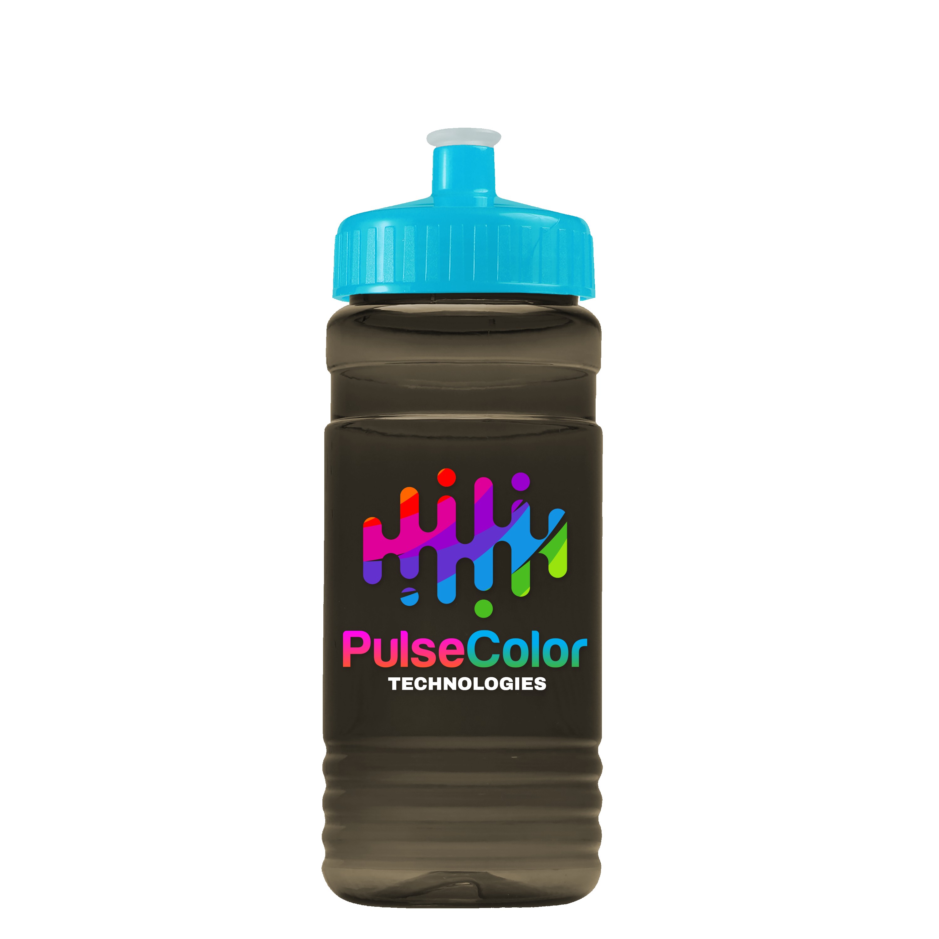 Garyline® RPET Bottle with Push-Pull Lid - 20 oz. 2