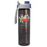 Garyline® Wave Tritan® Bottle with Quick-Snap Lid - 24 oz. - TRB24Q_smoke_bottle_graywithblue_lid_full.png Garyline® Wave Tritan® Bottle with Quick-Snap Lid - 24 oz. - TRB24Q_smoke_bottle_graywithblue_lid_full.png