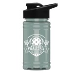 Garyline® Mini RPET Bottle with Drink-Thru Lid - 16 oz. 2 Garyline® Mini RPET Bottle with Drink-Thru Lid - 16 oz. 2