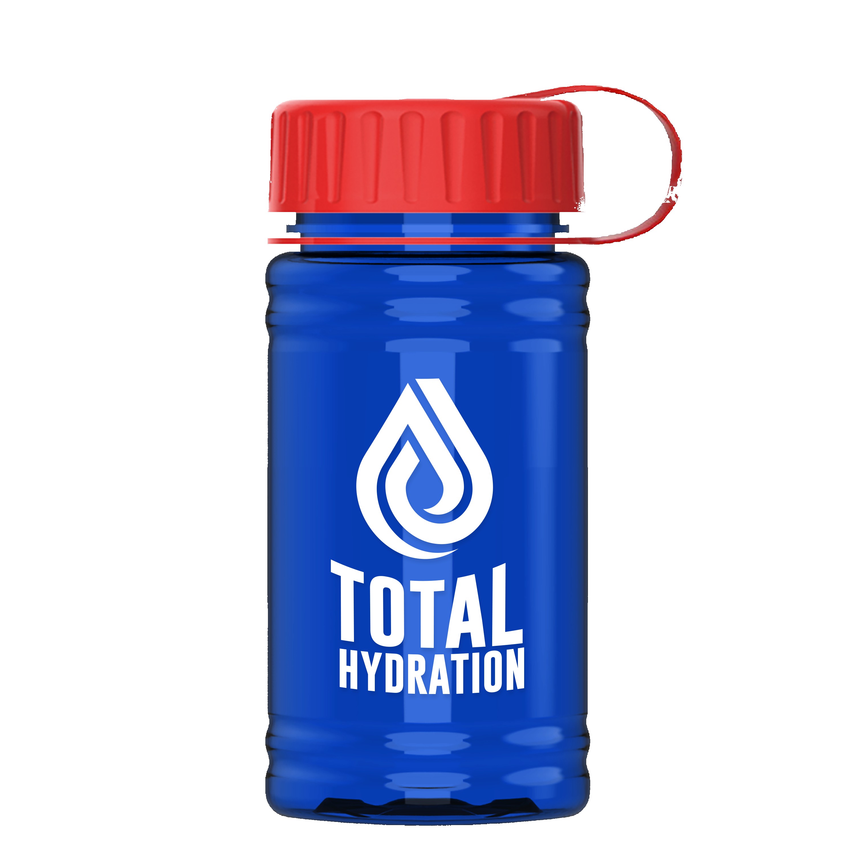 Garyline® Mini RPET Bottle with Tethered Lid - 16 oz. 2