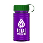 Garyline® Mini RPET Bottle with Tethered Lid - 16 oz. - RP16T_translucentviolet_bottle_green_lid_1c.png Garyline® Mini RPET Bottle with Tethered Lid - 16 oz. - RP16T_translucentviolet_bottle_green_lid_1c.png