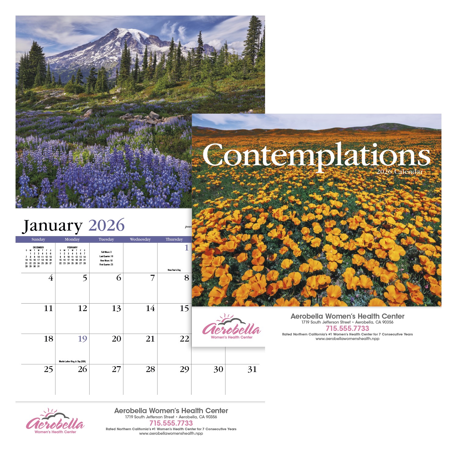 HotLine® Products Contemplations Appointment Calendar - Stapled 2