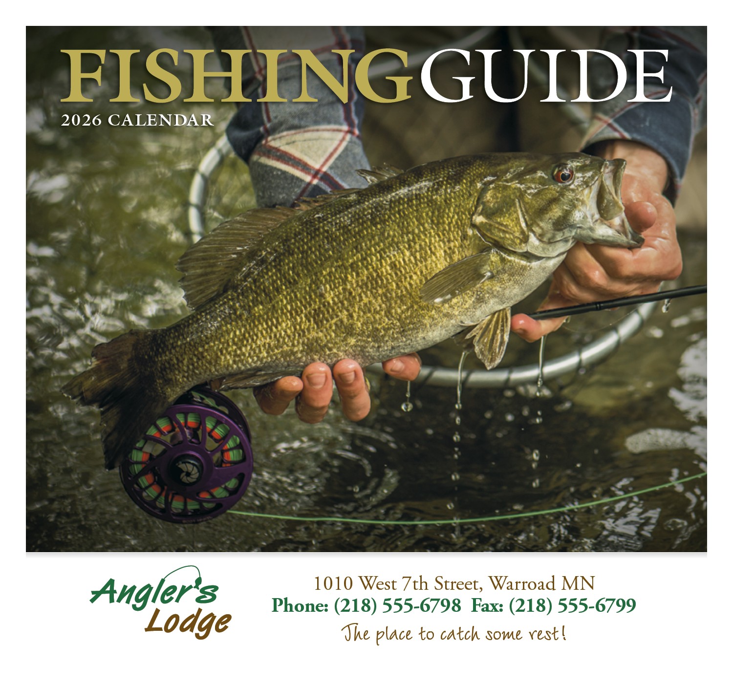 HotLine® Products Fishing Guide Appointment Calendar - Stapled 2