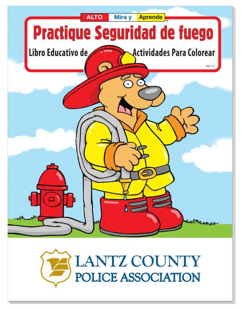 Coloring Book: Practice Fire Safety (Spanish) 2 Coloring Book: Practice Fire Safety (Spanish) 2