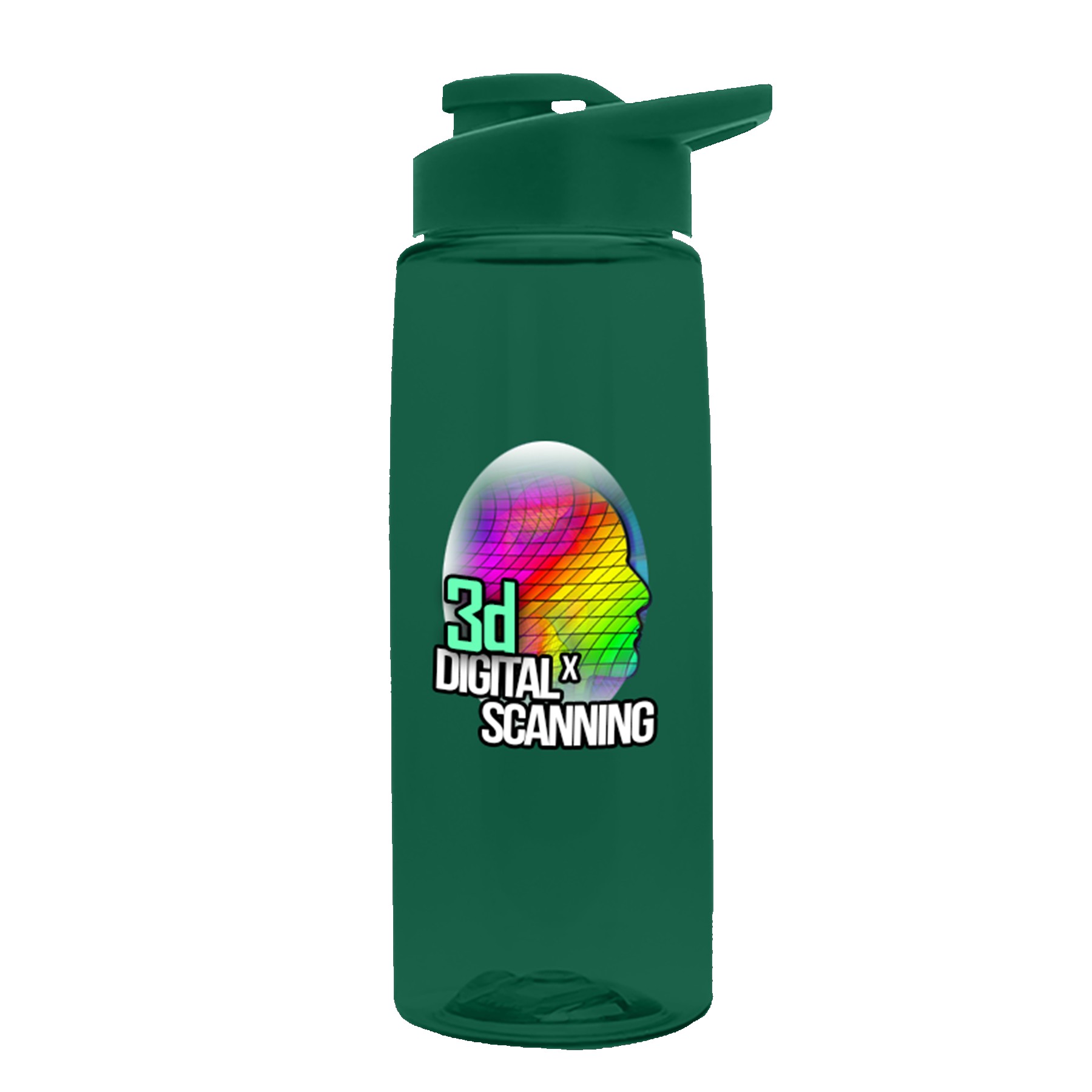 Garyline® Flair Tritan® Bottle with Drink-Thru Lid - 26 oz. 2