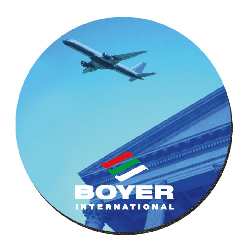 Good Value™ 1/16" Fabric Surface Mouse Pad (8" Round) 2 Good Value™ 1/16" Fabric Surface Mouse Pad (8" Round) 2