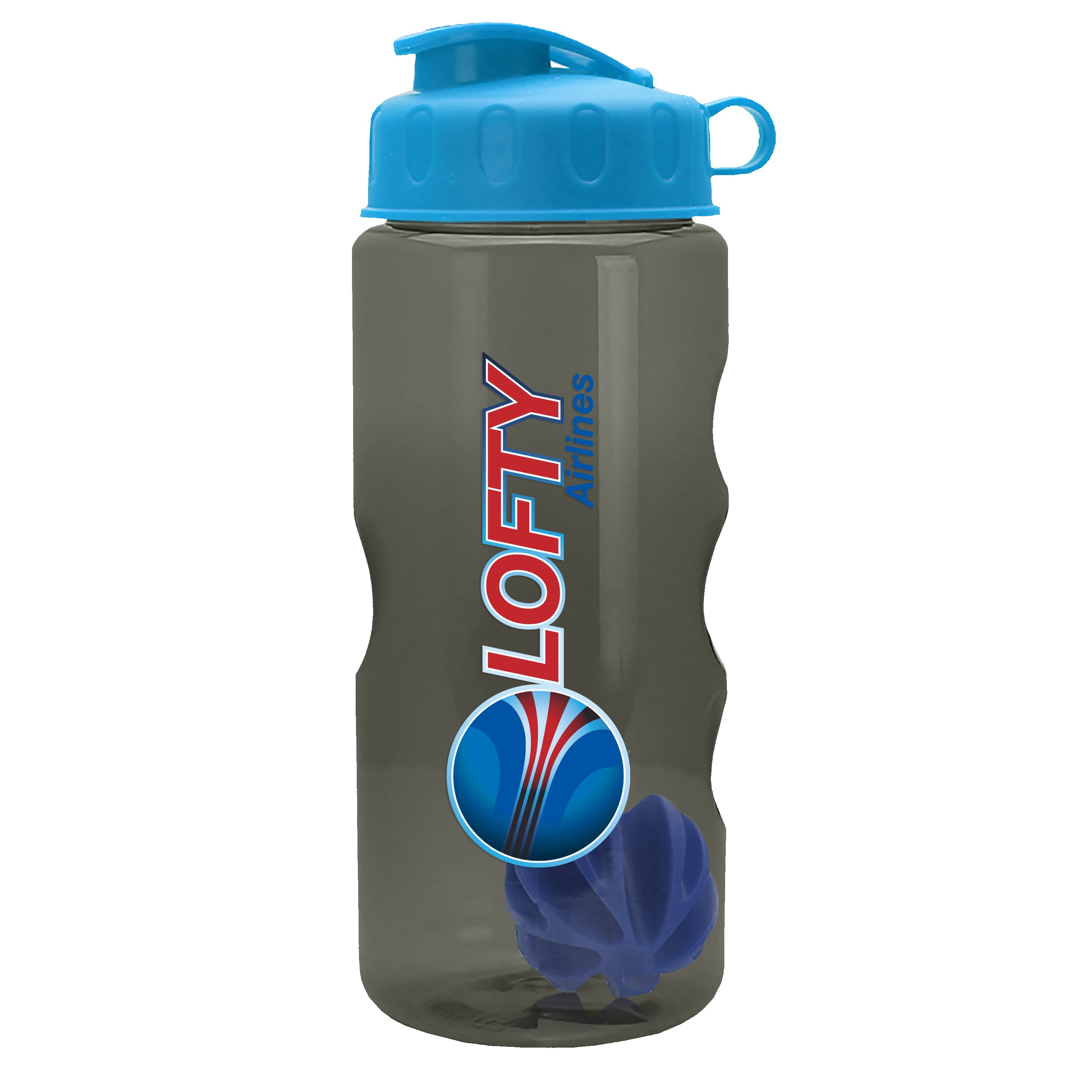 Garyline® Mini Mountain Tritan® Shaker Bottle with Flip Lid - 22 oz. 2