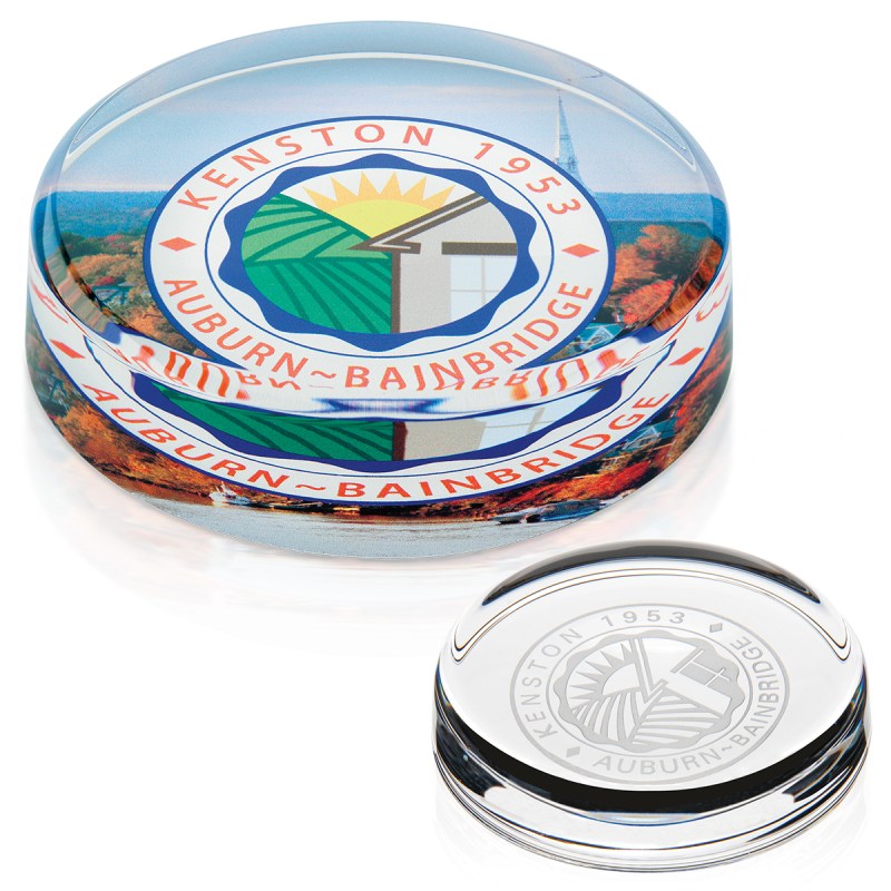 JAFFA® Round Paperweight 2 JAFFA® Round Paperweight 2