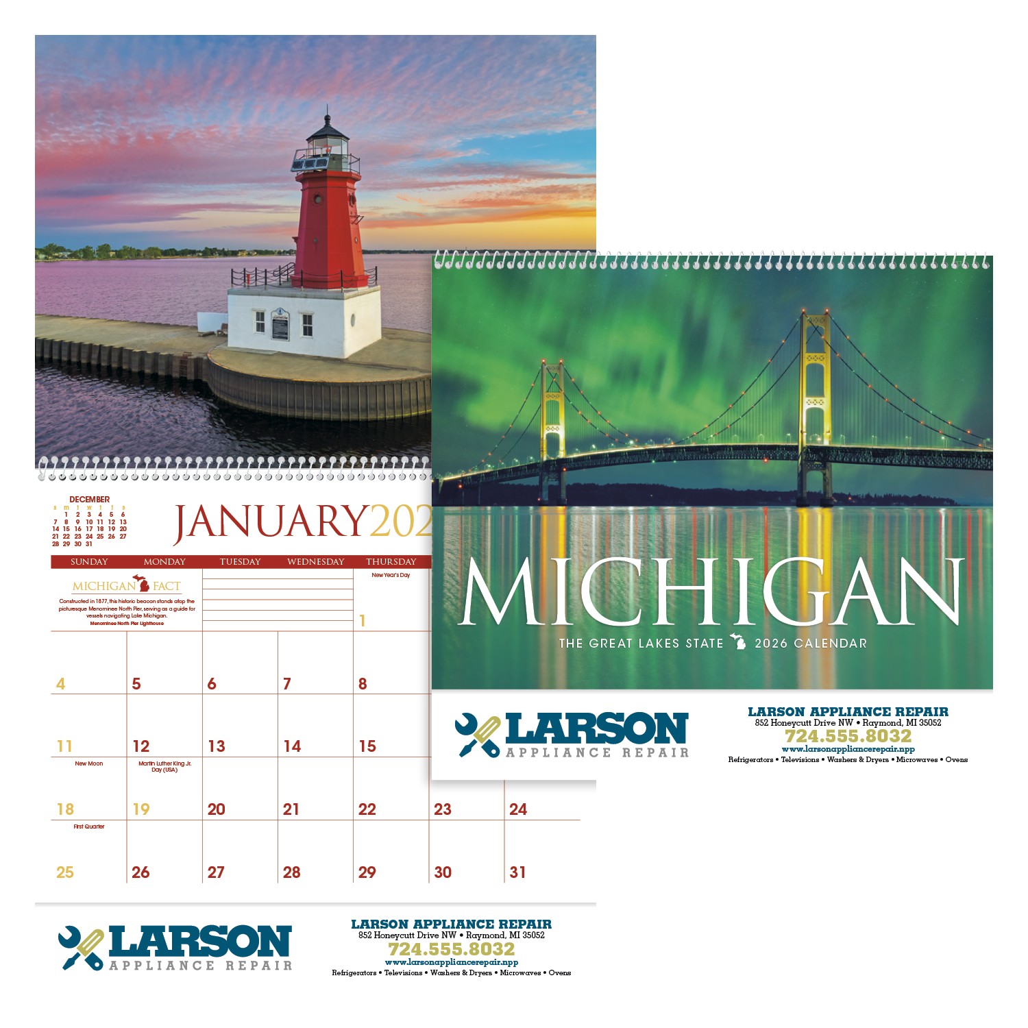 Triumph® Calendars Michigan Calendar 2