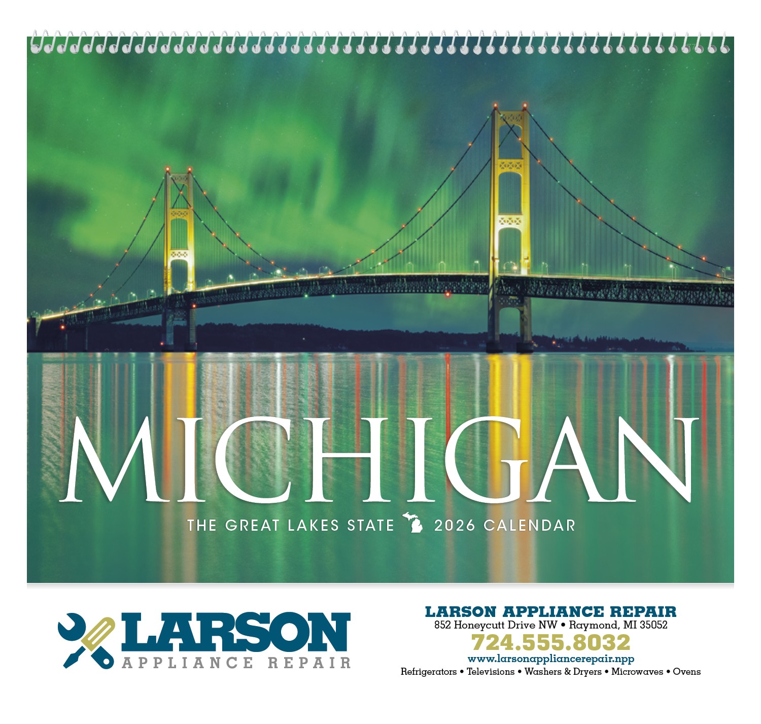 Triumph® Calendars Michigan Calendar 2