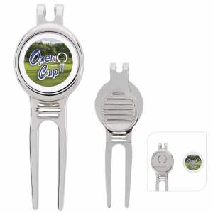Golfers Divot Tool with Ball Marker 2 Golfers Divot Tool with Ball Marker 2