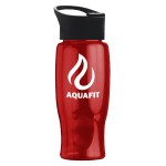 Garyline® Poly+ Bottle with Pop-Up Lid - 27 oz. - TB27P_translucentred_bottle_black_lid_1c.png Garyline® Poly+ Bottle with Pop-Up Lid - 27 oz. - TB27P_translucentred_bottle_black_lid_1c.png